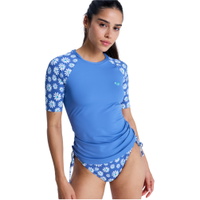 Womens The Classic Lycra Short Sleeve Rash Vest